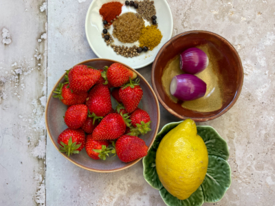 Erdbeer-Chutney Karma Food