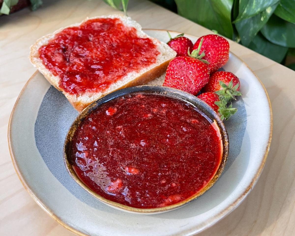 Selbstgemachte Erdbeer-Marmelade | Rezept