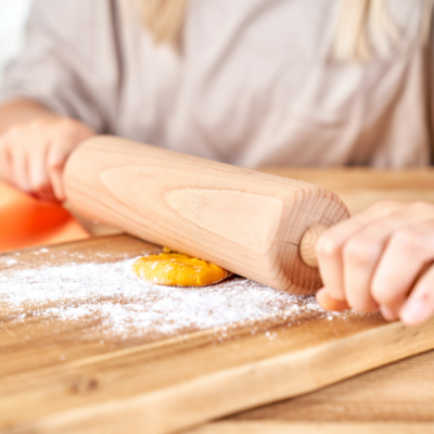 selbstgemachte Mochi mit Bio-Eis und Bio-Säften