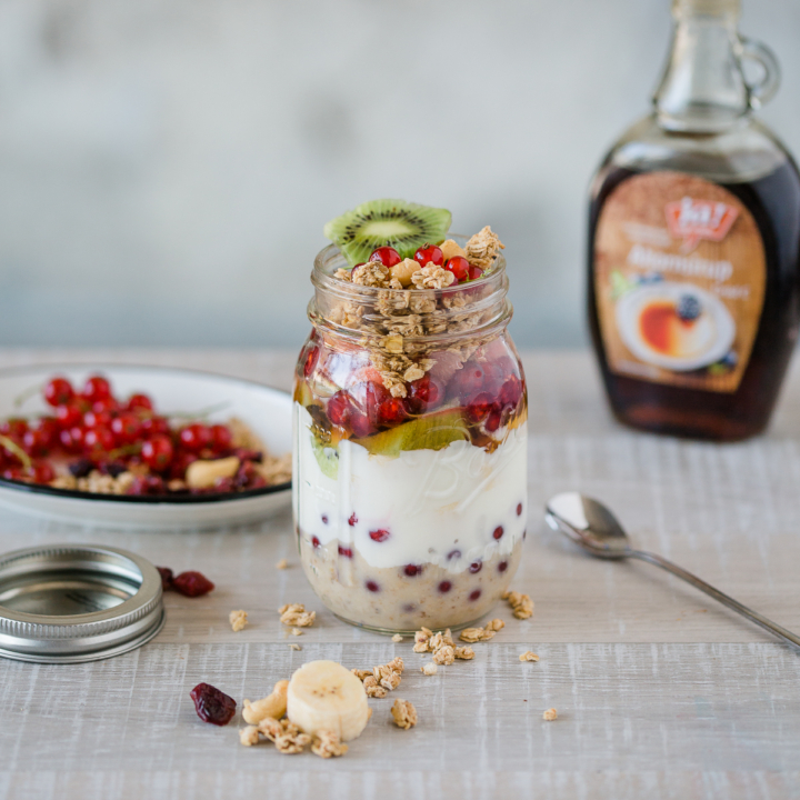 Frühstücks-Joghurt to go
