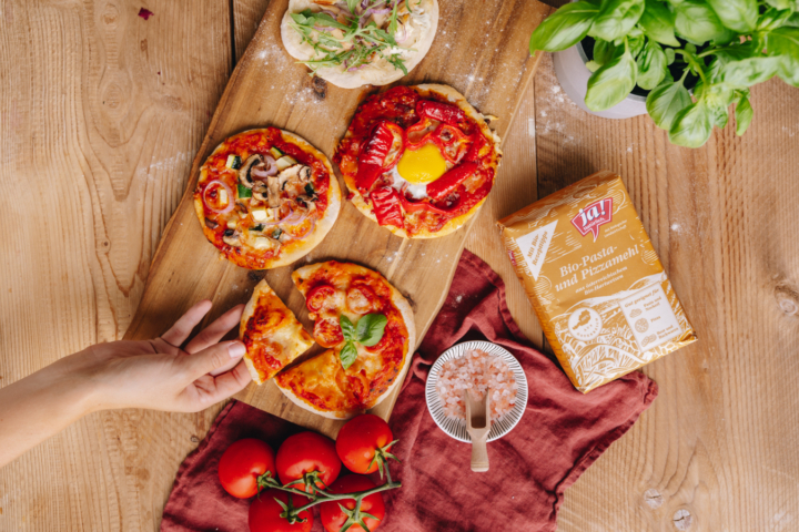 Mini-Pizzen als Party-Snack