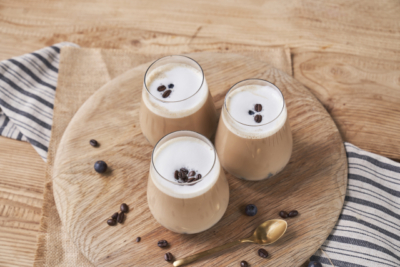 Heidelbeer Macchiato