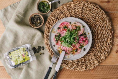 Chioggia-Rüben-Carpaccio