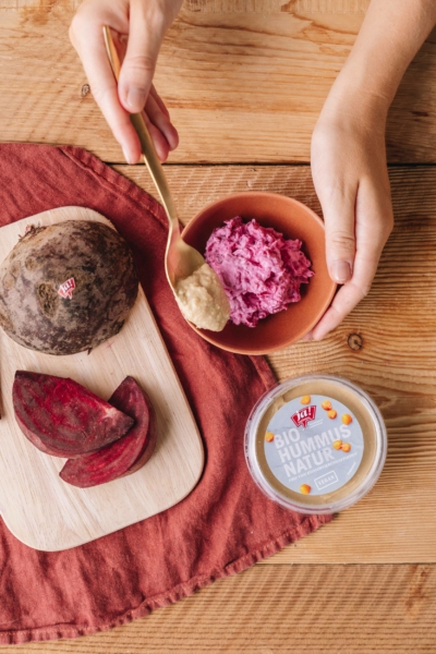 Rote-Rüben-Hummus