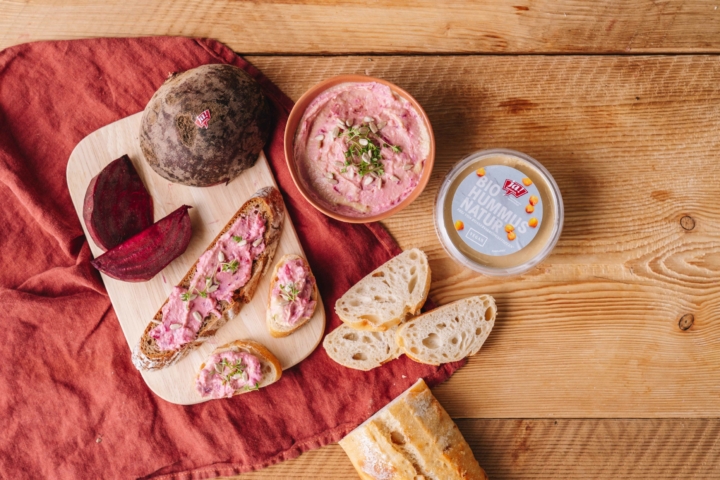 Rote-Rüben-Hummus