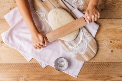 selbstgemachte Donuts