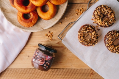 selbstgemachte Donuts