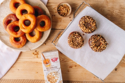 selbstgemachte Donuts