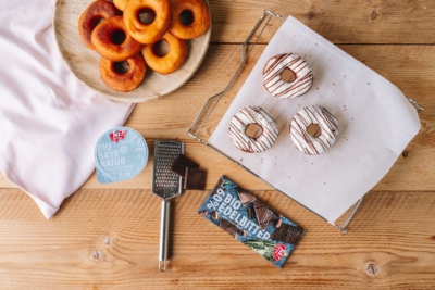 selbstgemachte Donuts