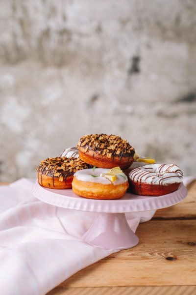 selbstgemachte Donuts