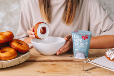 selbstgemachte Donuts