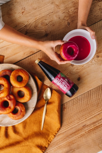 selbstgemachte Halloween-Donuts