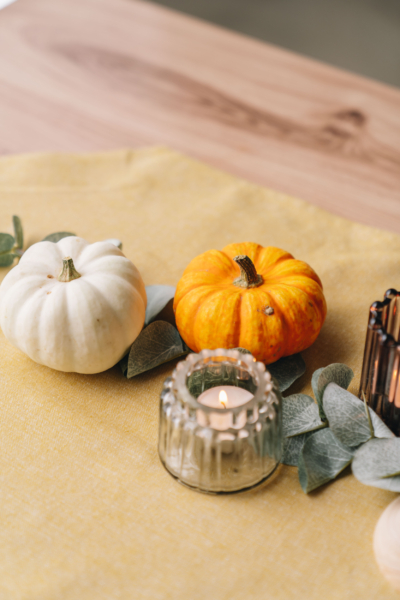 DIY Tischdeko Herbst