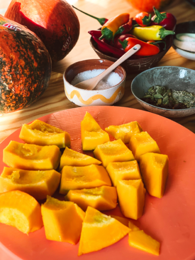 eingelegter Hokkaido-Kürbis Karma Food