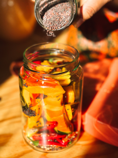 eingelegter Hokkaido-Kürbis Karma Food