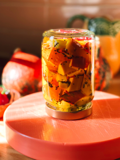 eingelegter Hokkaido-Kürbis Karma Food