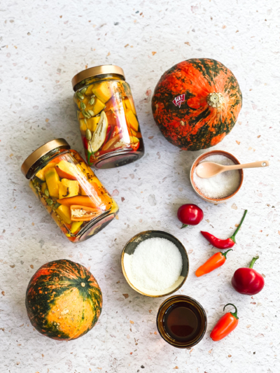 eingelegter Hokkaido-Kürbis Karma Food