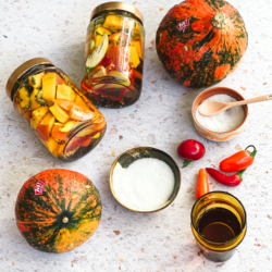 eingelegter Hokkaido-Kürbis Karma Food