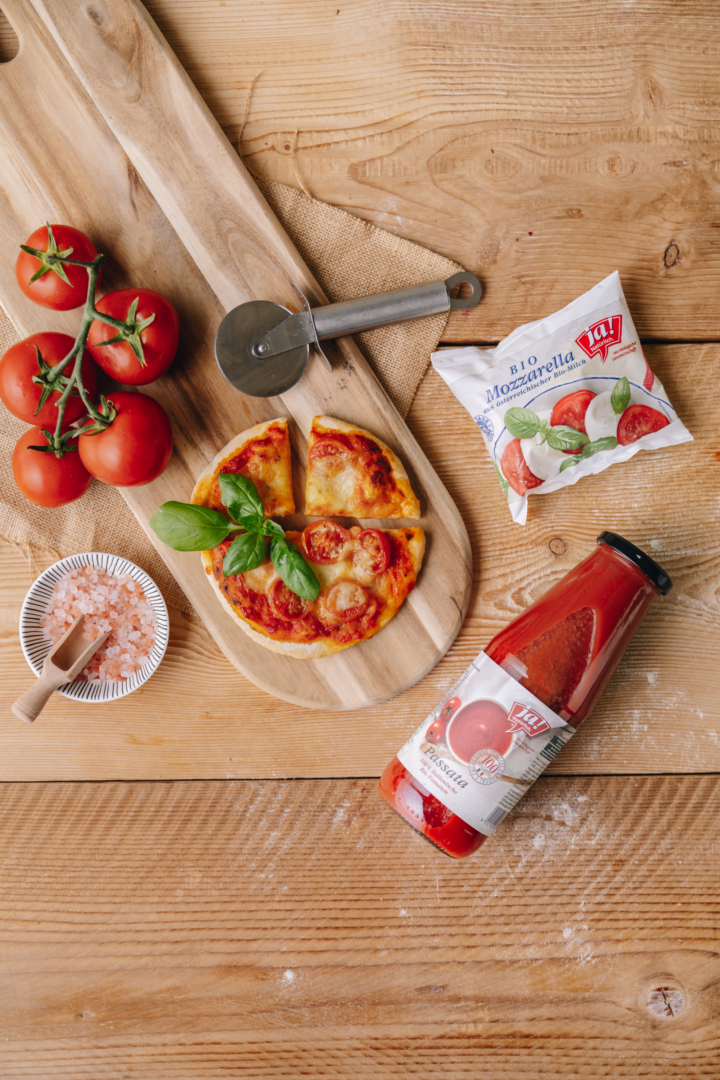 Mini-Pizza Margherita