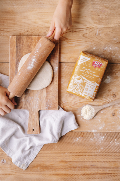 Ravioli aus Hartweizenmehl