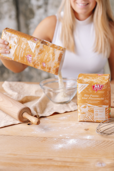 Ravioli aus Hartweizenmehl