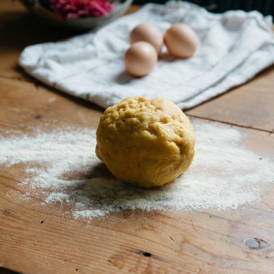 Bio-Pasta- und Pizzamehl Blüten-Pasta Kürbis
