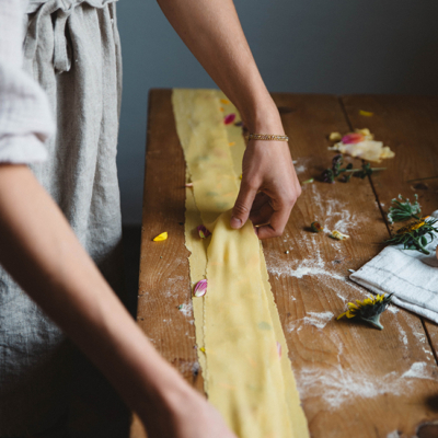 Bio-Pasta- und Pizzamehl Blüten-Pasta Kürbis