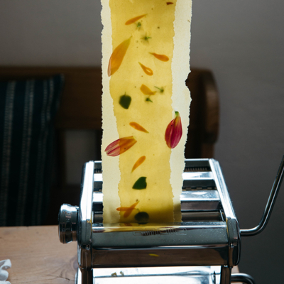 Bio-Pasta- und Pizzamehl Blüten-Pasta Kürbis