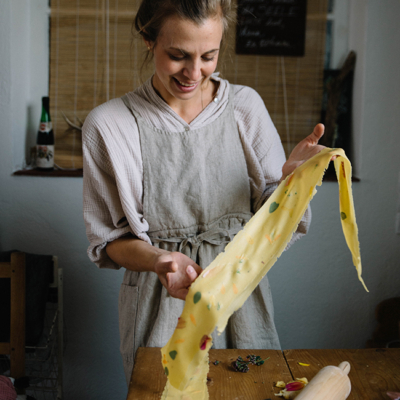 Bio-Pasta- und Pizzamehl Blüten-Pasta Kürbis