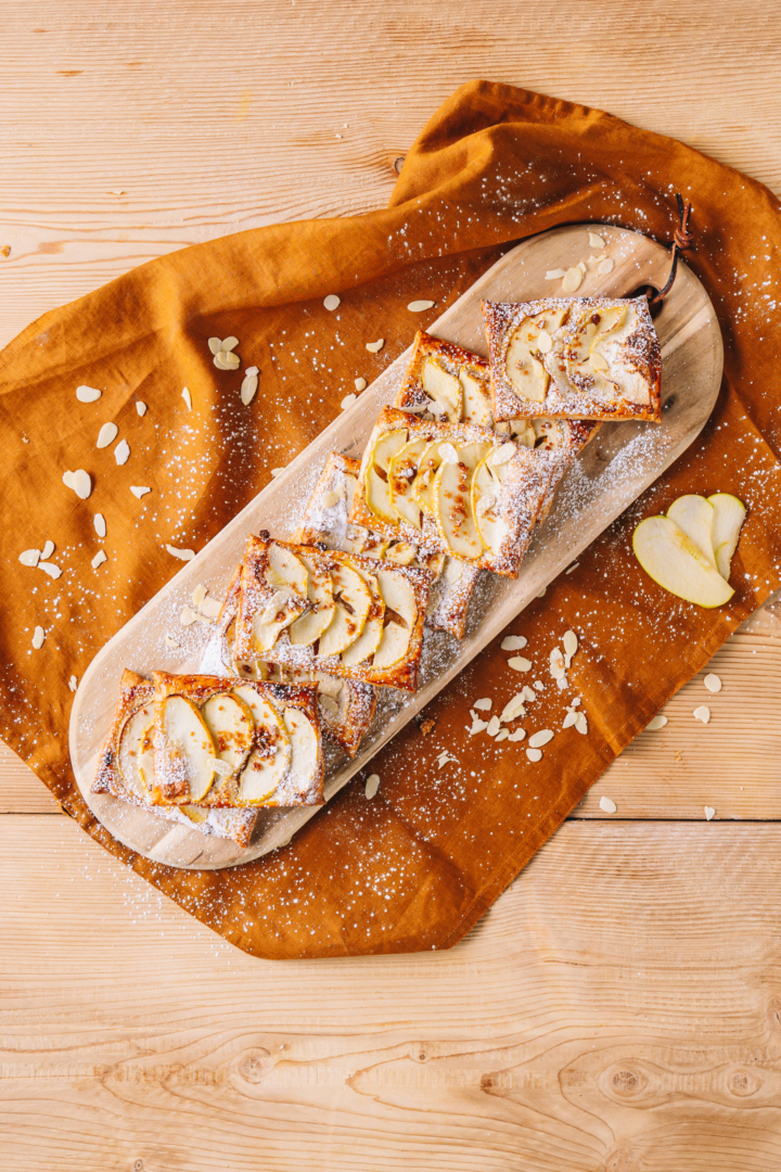Blätterteig-Tarte mit Äpfeln