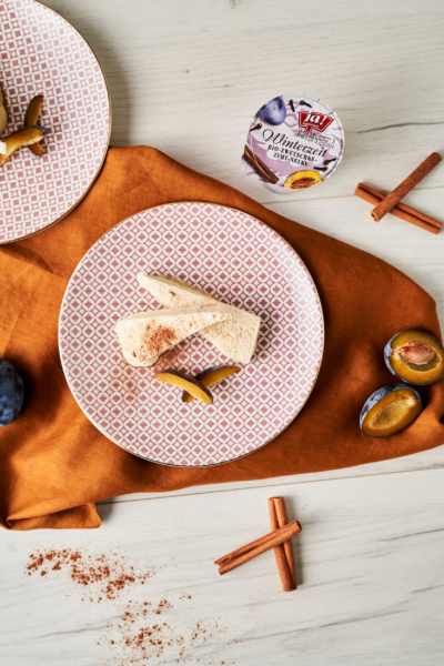 Winterzeit-Bio-Joghurts Zwetschke-Zimt-Nelke