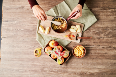 Winterzeit-Bio-Joghurts Bratapfel