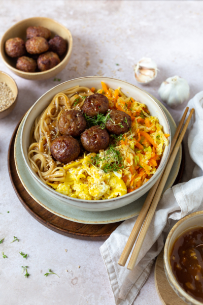 Bio-Meatballs Asia Bowl cookiteasy.at