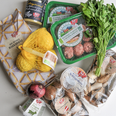 Meatballs Pilz-Nudelpfanne littlebee.at