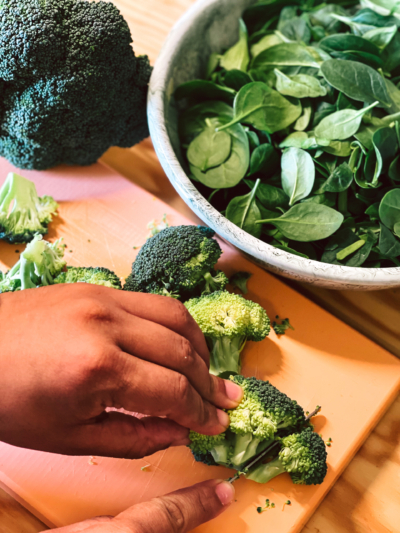 Pici mit Brokkoli-Kurkuma Karma Food