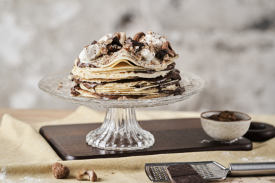 Bio-Maroni Palatschinken-Torte