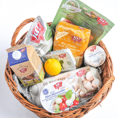 Spinatnockerl Schinken-Sauce littlebee.at