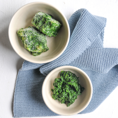 Spinatnockerl Schinken-Sauce littlebee.at