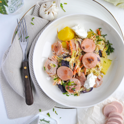 Kartoffel-Kraut-Pfanne littlebee.at