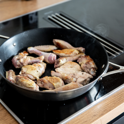 Gockel au vin Marchello Chello