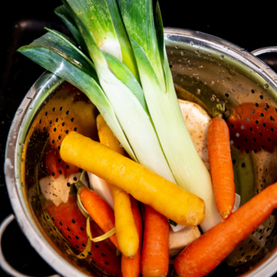 Gockel au vin Marchello Chello