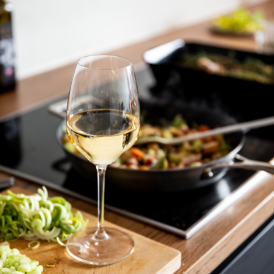 Gockel au vin Marchello Chello