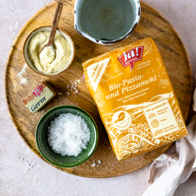 Alle im Rezept genannten Zutaten.