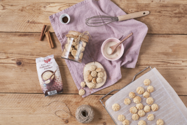 Bio-Weihnachtsbusserl mit Agavendicksaft