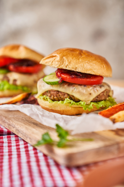 Burger Mehr Genuss weniger Fleisch