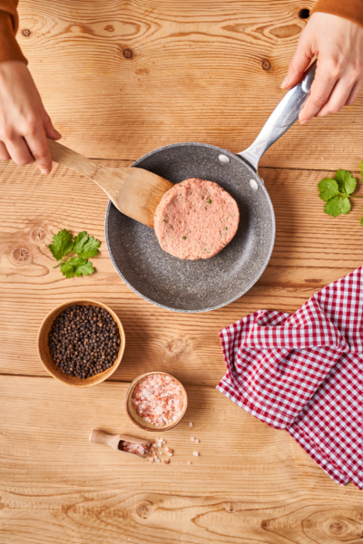 Burger Mehr Genuss weniger Fleisch