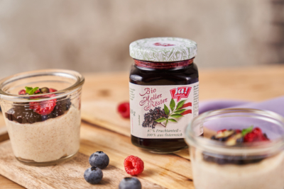 Grießpudding Hollerröster