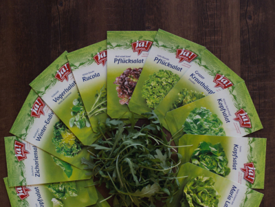 Mehrere Packungen Ja! Natürlich Bio-Samen.