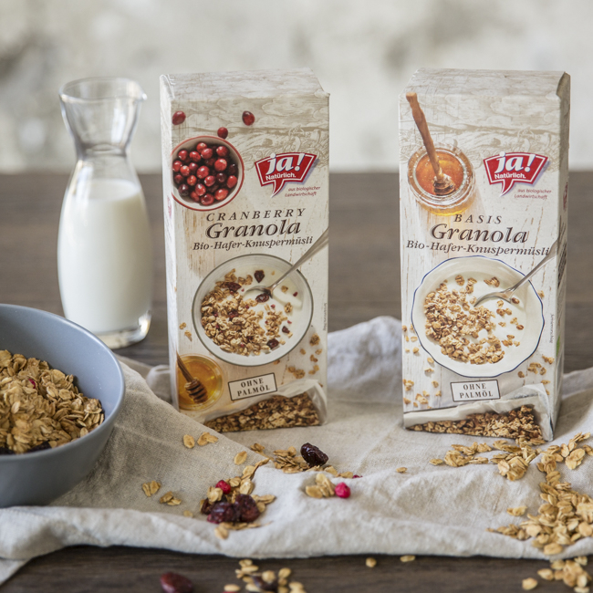 Bio-Hafer: Gesundes Getreide als Basis für palmölfreies Granola